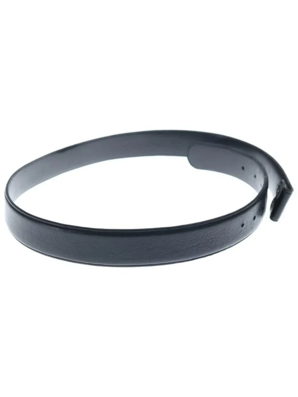 Chrome Hearts 1.5 Strap 1.5 Inch Horse Shoe Rivets Leather Belt Black